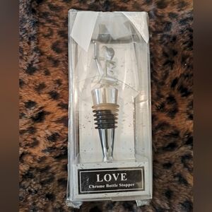 Love Bottle Stopper - New In Box